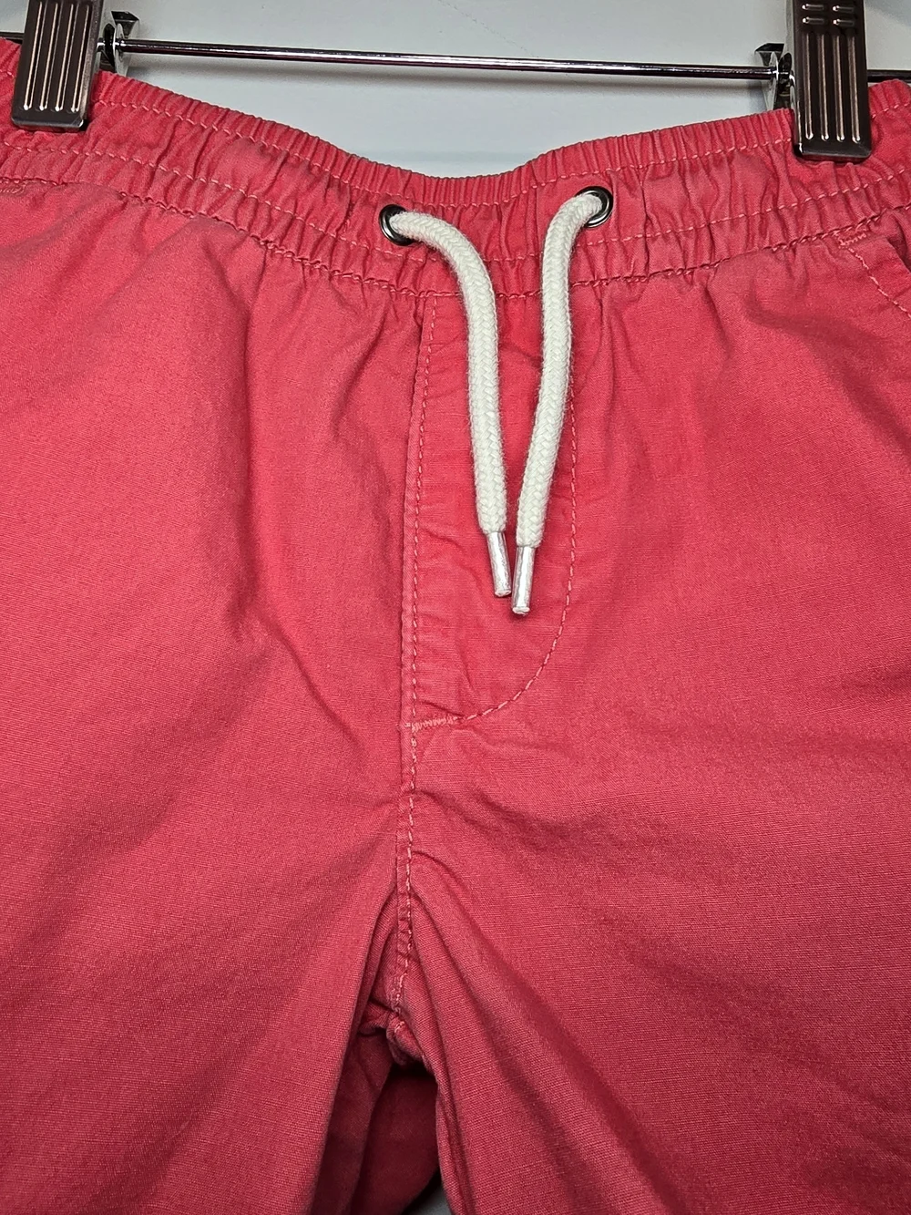 GAP Kids Coral Pink Drawstring Cotton Shorts 3yrs.